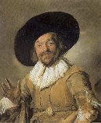 The cheerful drinder Frans Hals
